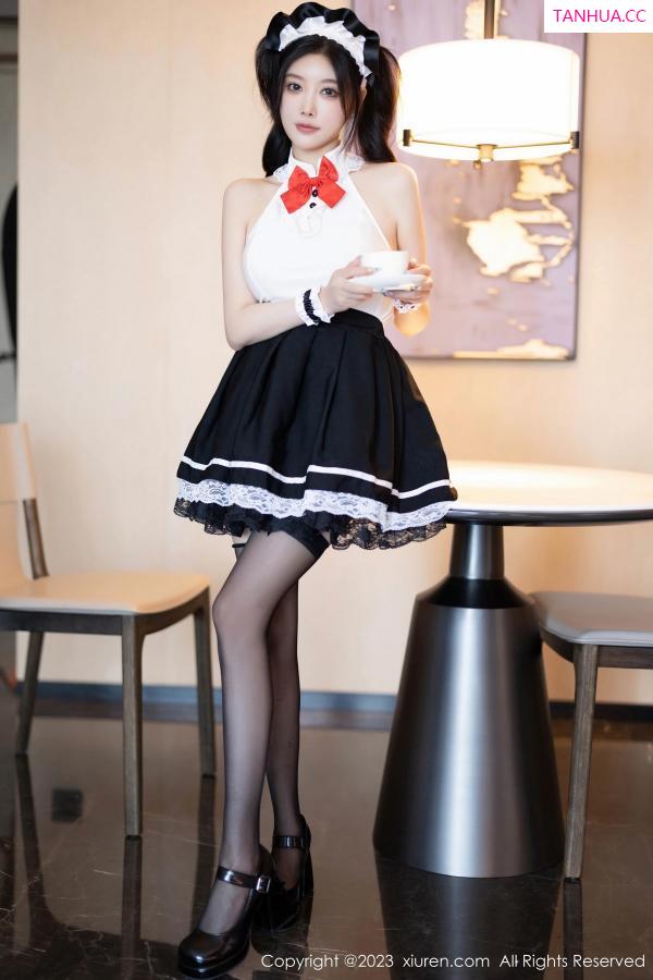 杨晨晨 sugar小甜心CC [XiuRen]高清写真图 2023.10.31 No.7590 杨晨晨Yome 黑丝美臀第9张图片